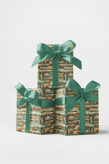 Vermont Postcard Memories - London Penny Gift Wrap