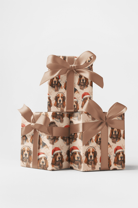Low and Slow, Mistletoe Glow - London Penny Gift Wrap
