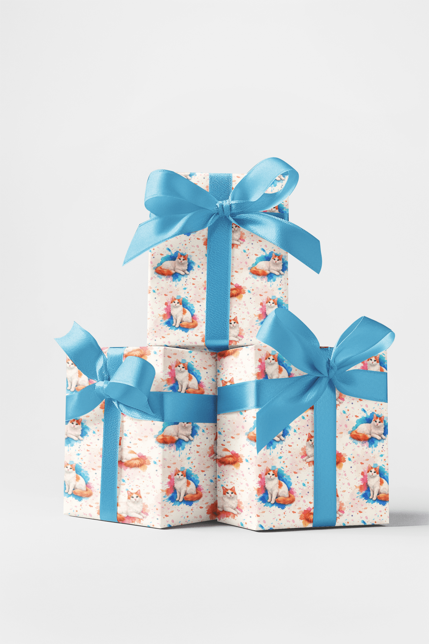 Turkish Van Waters - London Penny Gift Wrap