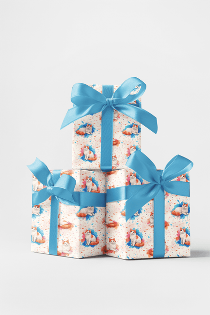 Turkish Van Waters - London Penny Gift Wrap