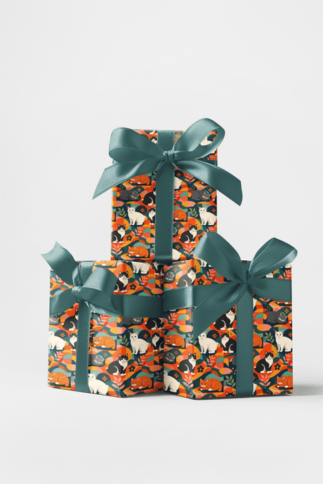 Manx Modern - London Penny Gift Wrap