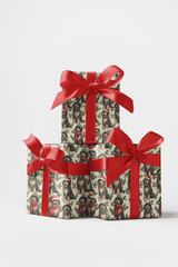 Portuguese Water Dog Holiday - London Penny Gift Wrap