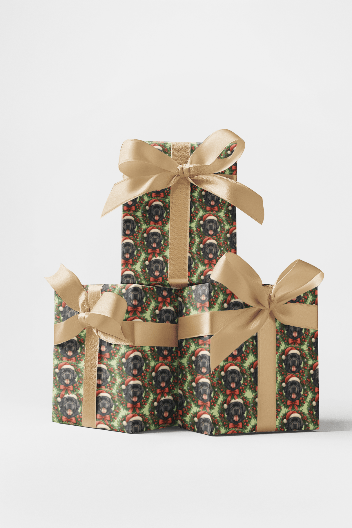 Garland Tides, Merry Giants - London Penny Gift Wrap