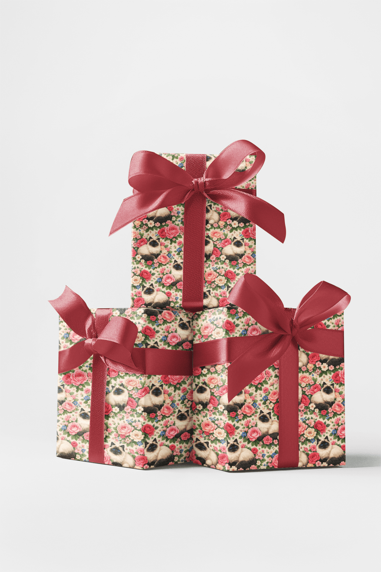Himalayan Rose Garden - London Penny Gift Wrap