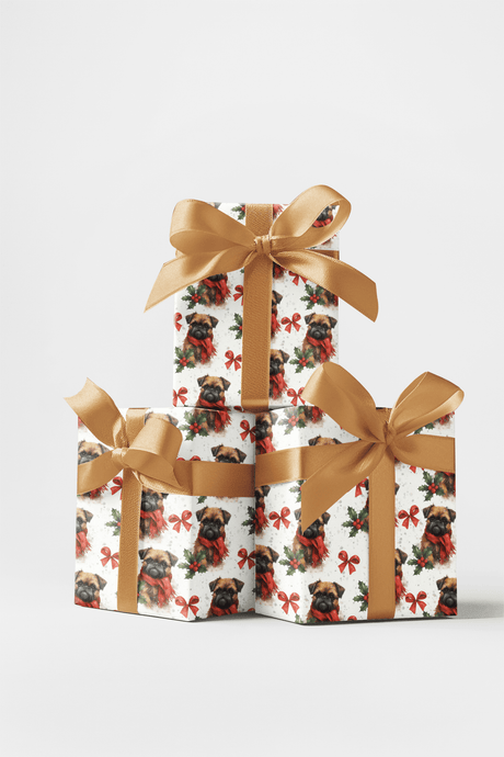 Festive Furball - London Penny Gift Wrap