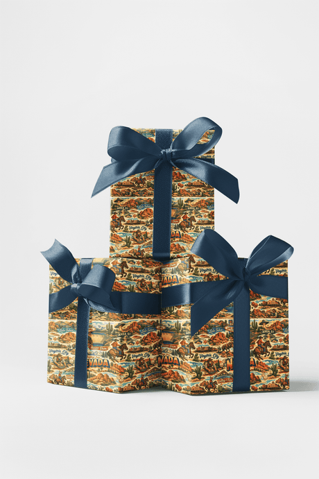 Nevada Postcard Memories - London Penny Gift Wrap