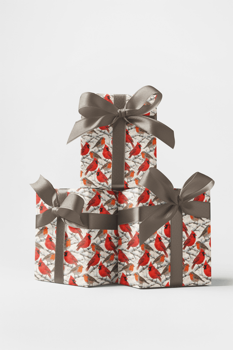 Melody in Scarlet - London Penny Gift Wrap