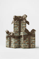 New Hampshire Postcard Memories - London Penny Gift Wrap