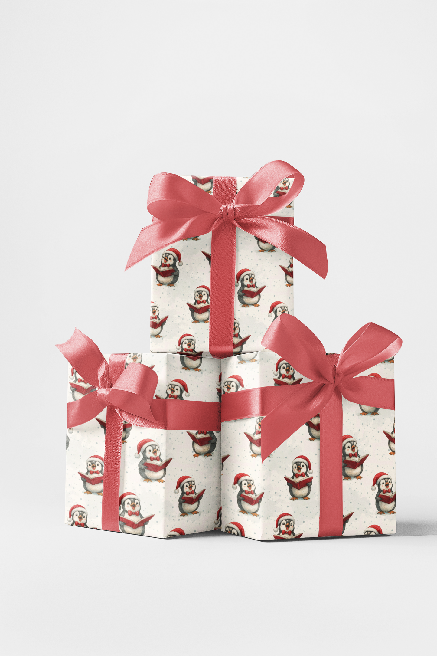 Snowy Caroling Penguin