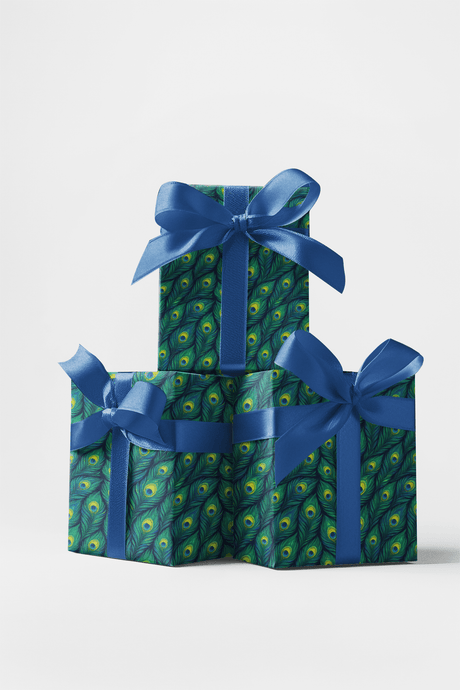 Royal Peacock - London Penny Gift Wrap