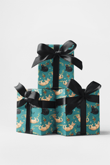 Devon Rex Whimsy - London Penny Gift Wrap