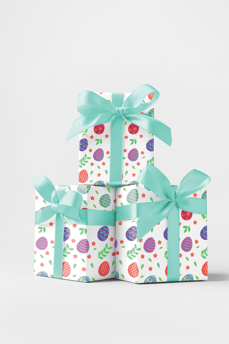 Eggs-actly What You Want 1 - London Penny Gift Wrap