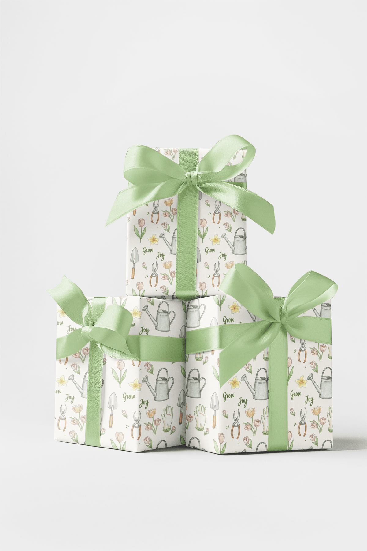 Garden Tools - London Penny Gift Wrap