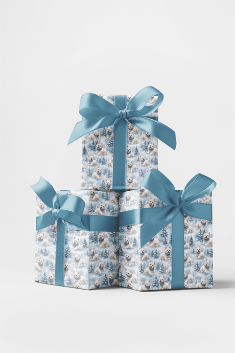 Westie Winter Wonderland - London Penny Gift Wrap