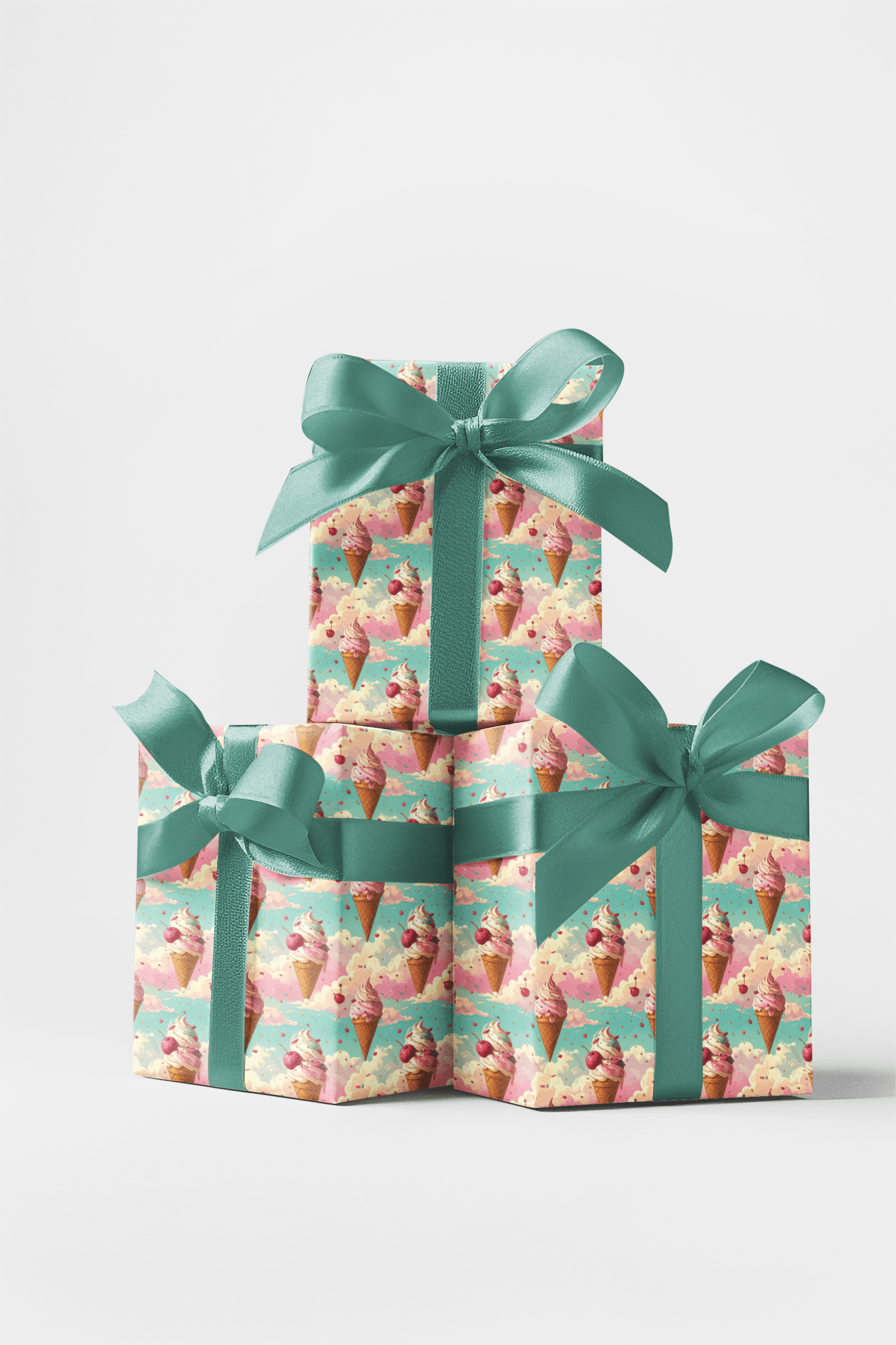Sweet Treat Airship Parade Wrapping Paper - London Penny Gift Wrap