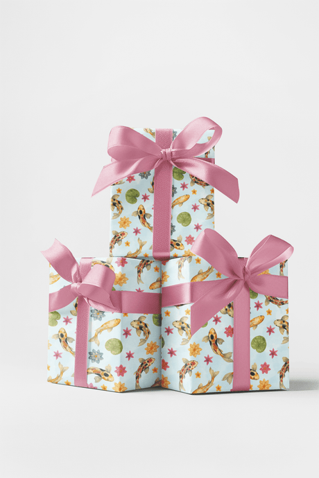 Serenade of Koi - London Penny Gift Wrap