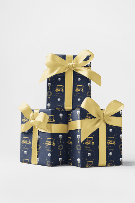 Par-fect Holiday - London Penny Gift Wrap