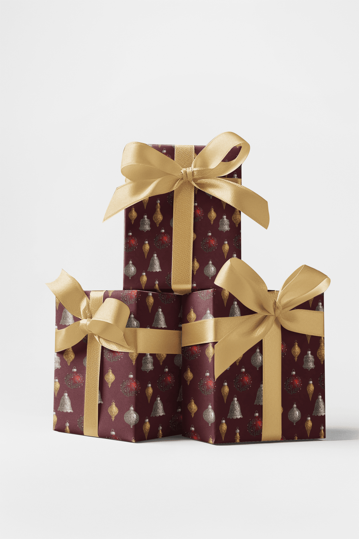 Holiday Heirloom Ornaments - London Penny Gift Wrap