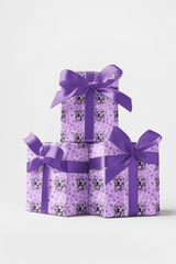Lilac Labradors - London Penny Gift Wrap