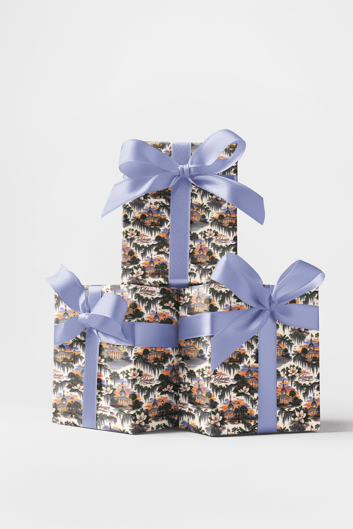 Tallahassee Capitol Oaks - London Penny Gift Wrap
