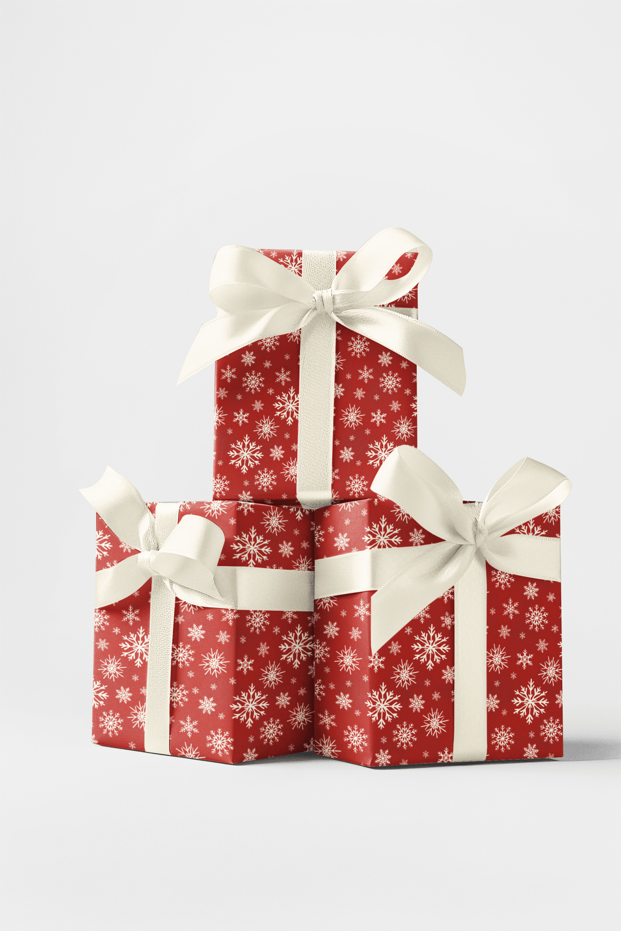 Candy Cane Snowfall - London Penny Gift Wrap