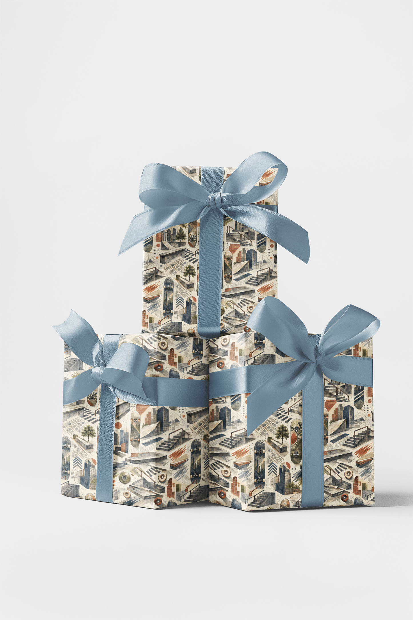 Street Geometry Wrapping Paper
