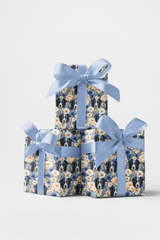 Border Collie Bloom - London Penny Gift Wrap