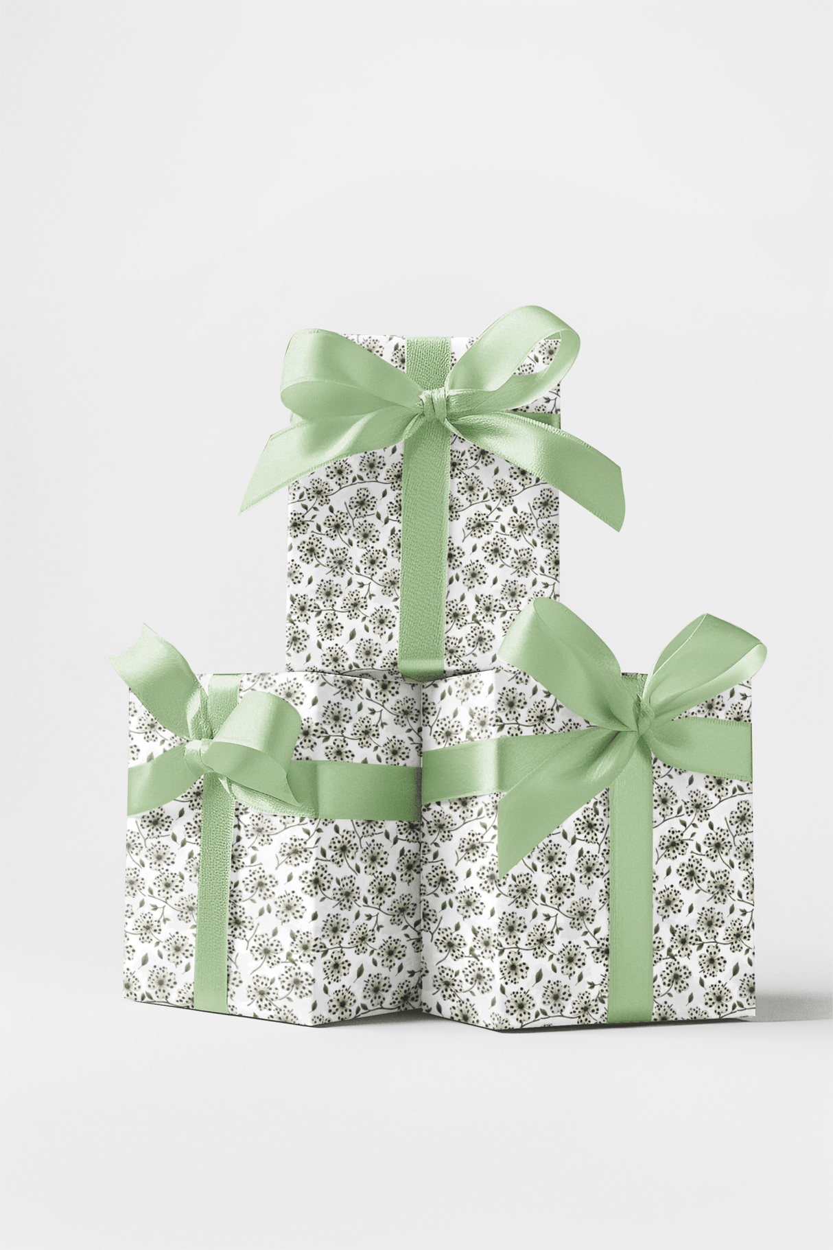 Dogwood & Dalmatians - London Penny Gift Wrap