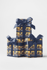 Frosty Friends - London Penny Gift Wrap
