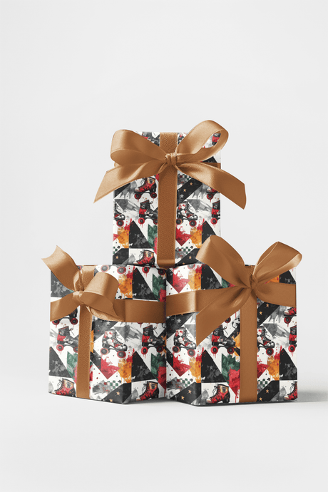 Punk Derby Revolution Wrapping Paper - London Penny Gift Wrap