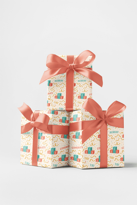 Gold Medal Moment - London Penny Gift Wrap