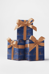 Snowy Village - London Penny Gift Wrap