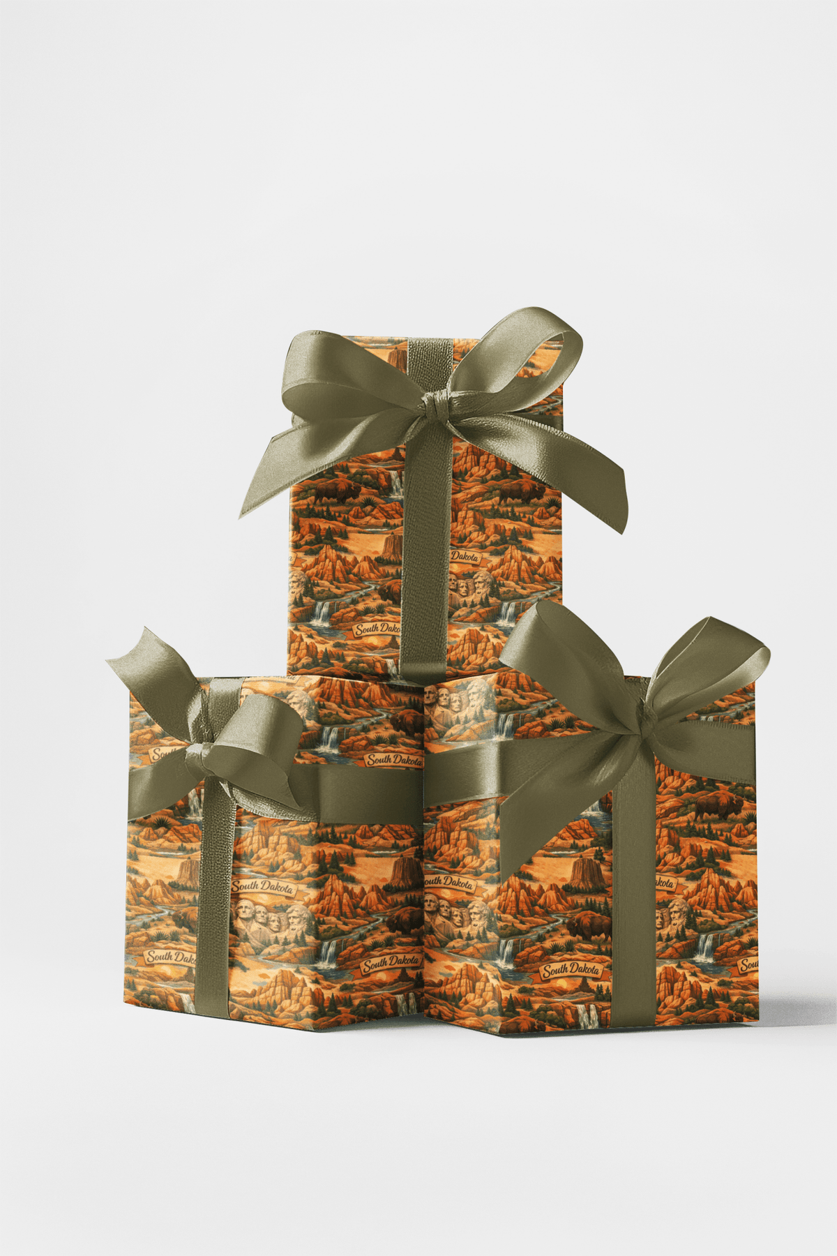South Dakota Badlands Beauty - London Penny Gift Wrap