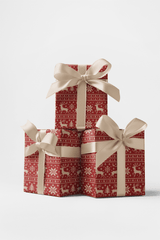 Nordic Reindeer Knit - London Penny Gift Wrap