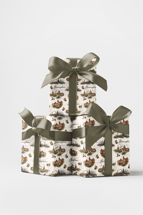 Birmingham Iron & Oak - London Penny Gift Wrap