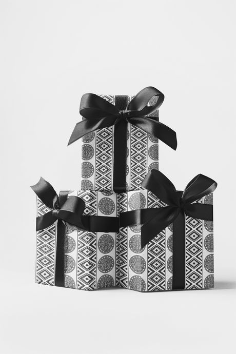 Aztec Sun - London Penny Gift Wrap
