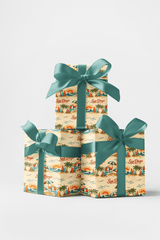 San Diego Boardwalk Breeze - London Penny Gift Wrap