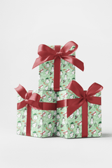 Snowmen Plentiful Wrapping Paper | Michelle Gilsey | Artist Corner - London Penny Gift Wrap