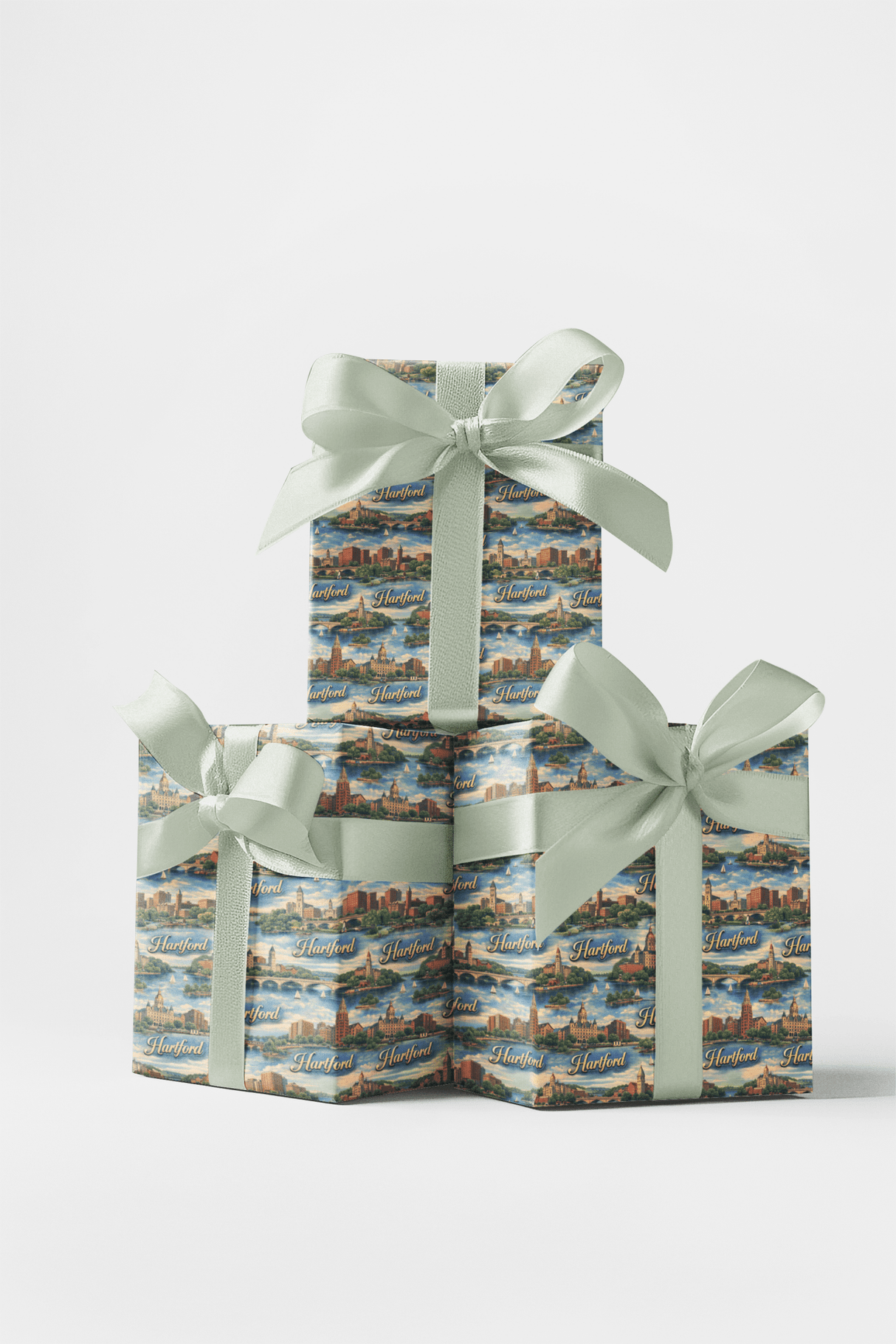 Hartford Insurance Era Glow - London Penny Gift Wrap