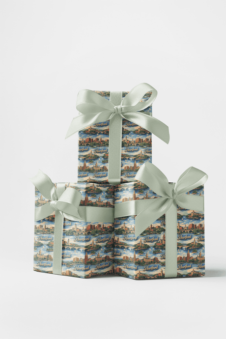 Hartford Insurance Era Glow - London Penny Gift Wrap