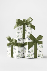 Caps & Blooms - London Penny Gift Wrap