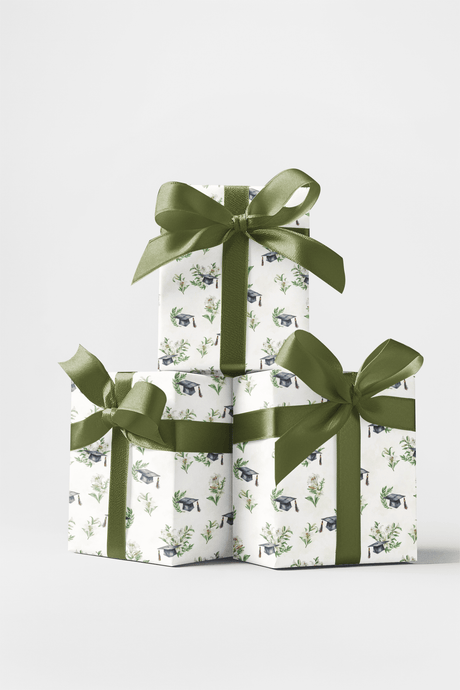 Caps & Blooms - London Penny Gift Wrap