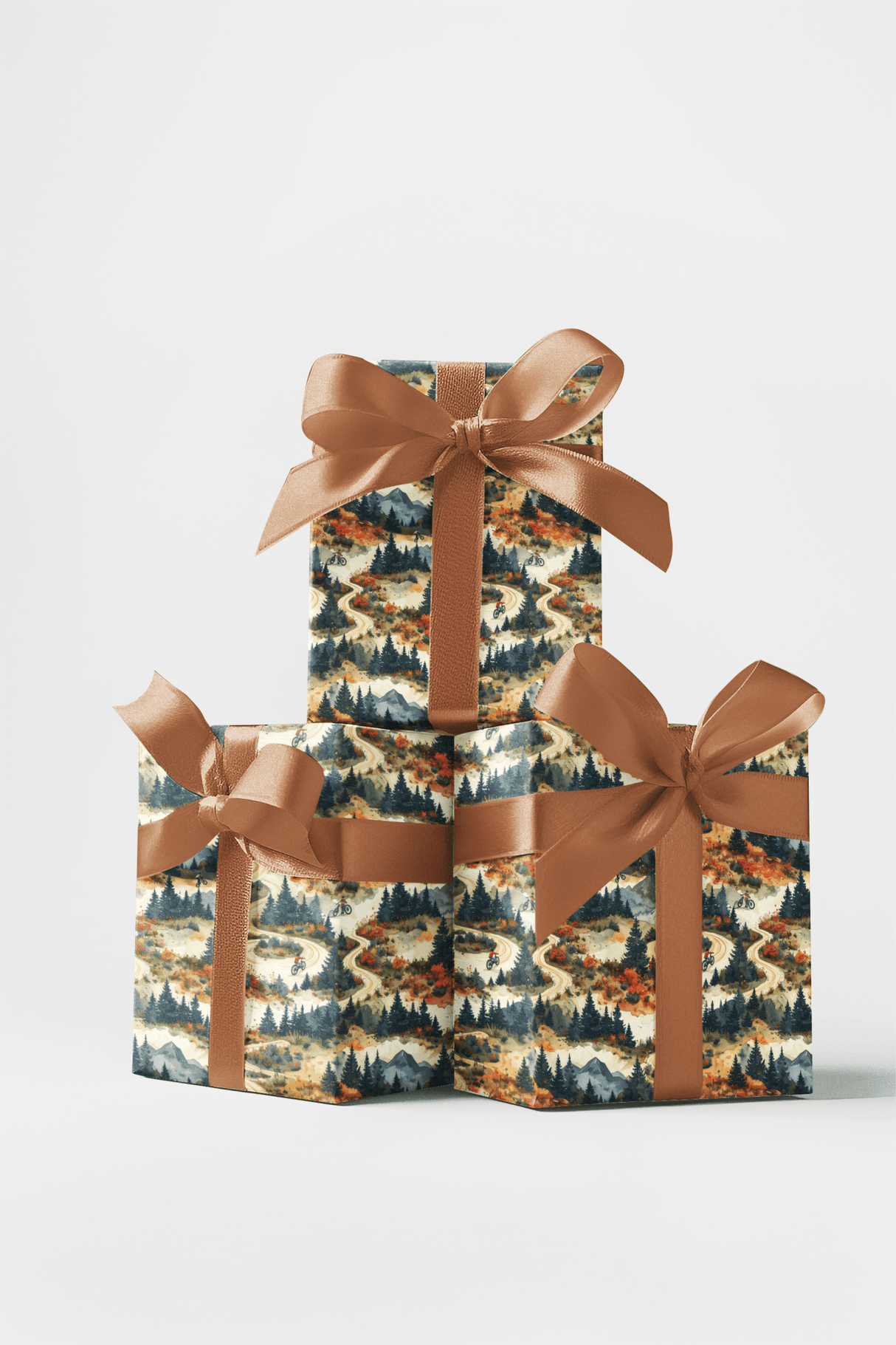 Trail Builder's Journal Wrapping Paper - London Penny Gift Wrap