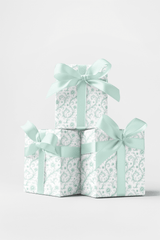 Mint Whisper Baroque - London Penny Gift Wrap