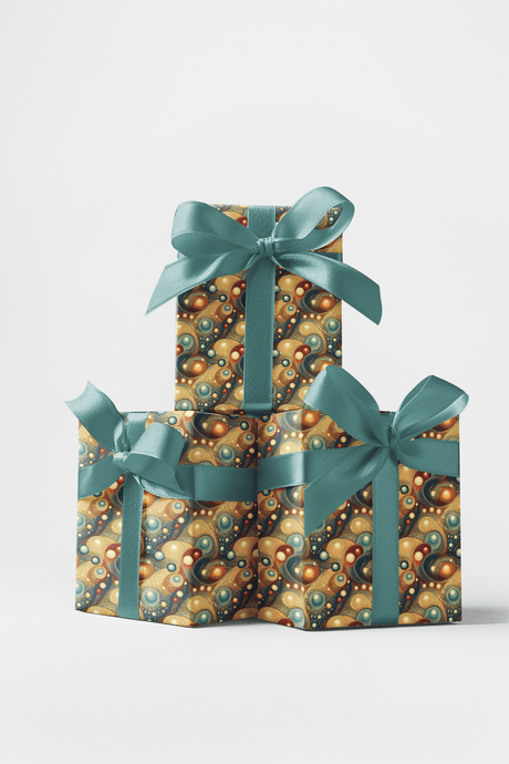 Pin Dot Pearl - London Penny Gift Wrap