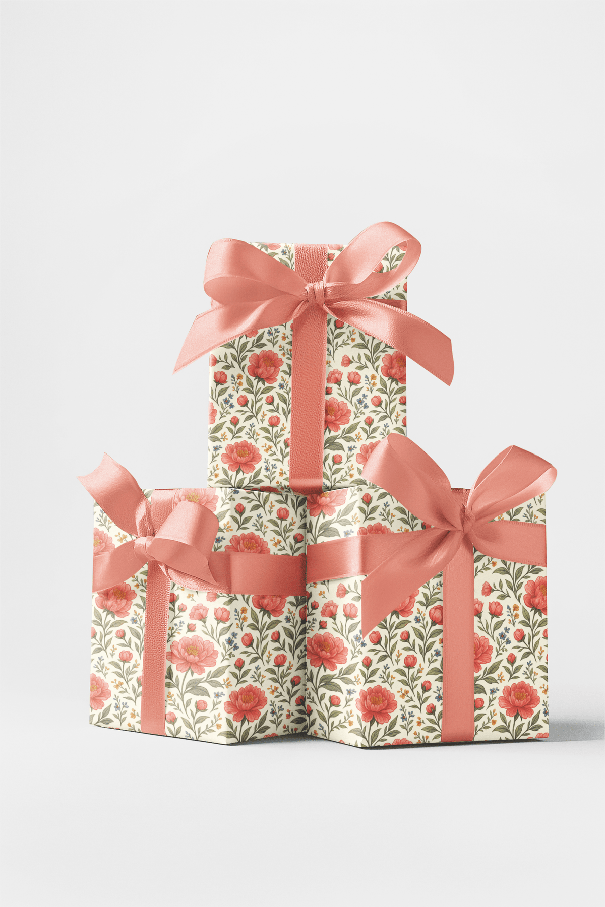 Peony Sketchbook - London Penny Gift Wrap