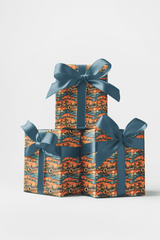 Cleveland Rock & Lake Retro - London Penny Gift Wrap