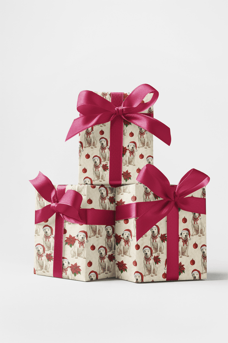 White Christmas Guardian - London Penny Gift Wrap
