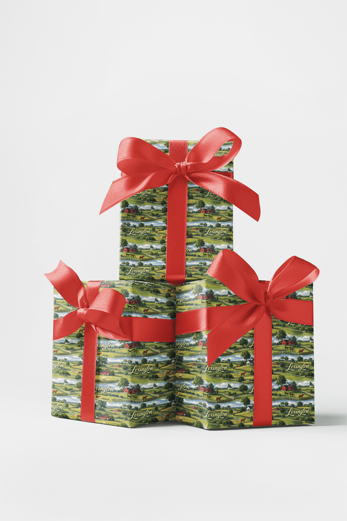 Lexington Bluegrass Glow - London Penny Gift Wrap