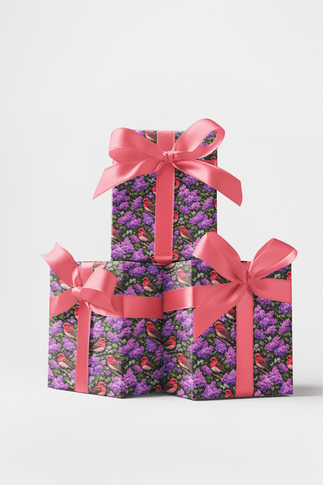 New Hampshire Flora & Fauna - London Penny Gift Wrap